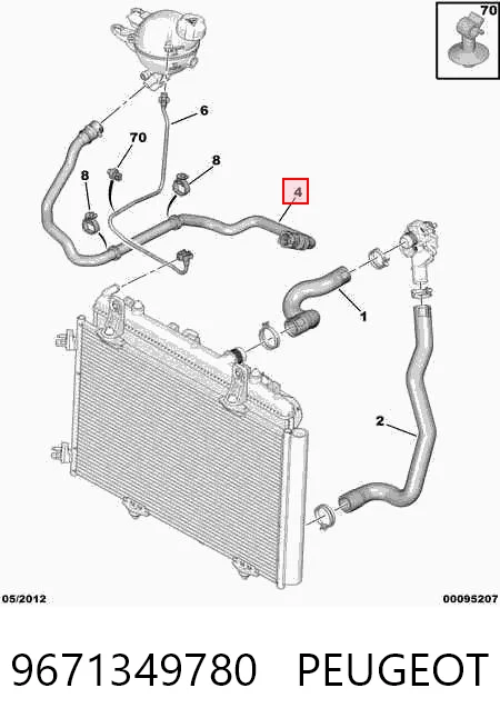 9671349780 Peugeot/Citroen