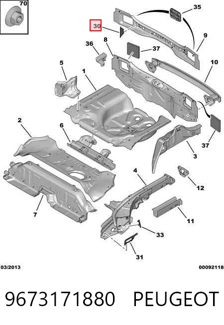 9673171880 Peugeot/Citroen