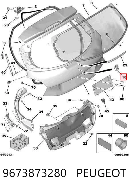 9673873280 Peugeot/Citroen