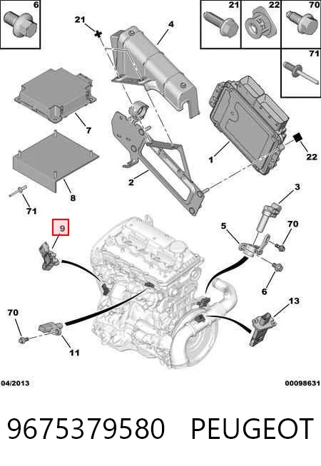 9675379580 Peugeot/Citroen