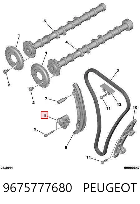 9675777680 Peugeot/Citroen