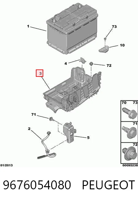 9676054080 Peugeot/Citroen