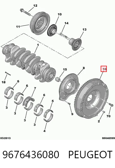 Volante de motor INA 415037210 preço, a partir de 352,67 USD