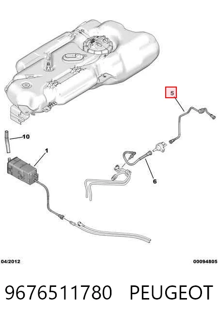 9676511780 Peugeot/Citroen