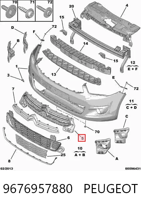 9676957880 Peugeot/Citroen
