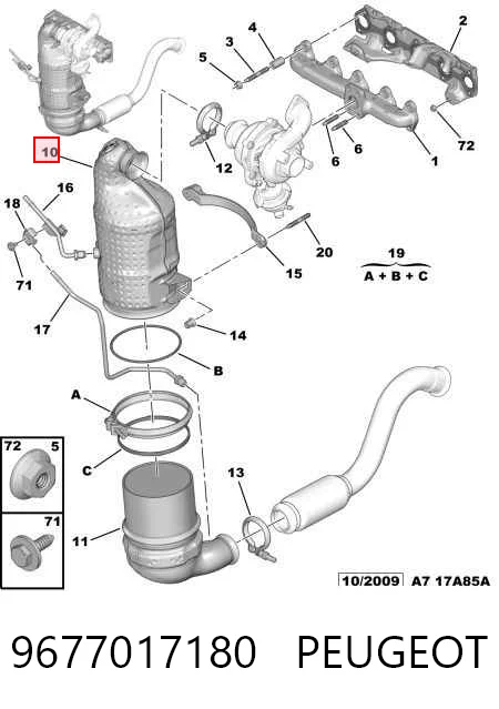 9677017180 Peugeot/Citroen