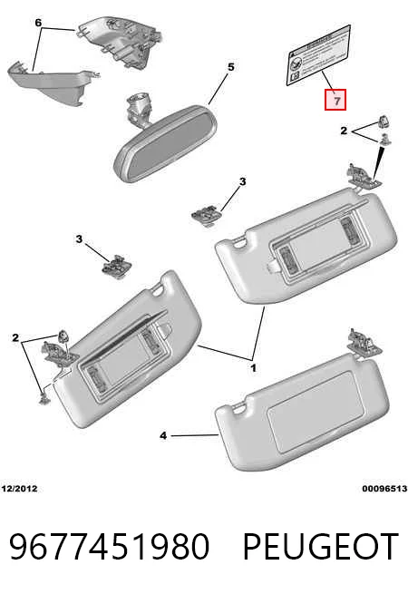 9677451980 Peugeot/Citroen
