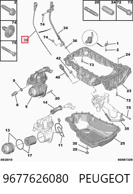 9677626080 Peugeot/Citroen