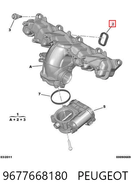 9677668180 Peugeot/Citroen