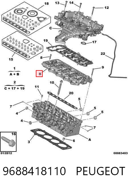 Compre Cabeça de motor (CBC) Ford Kuga 2