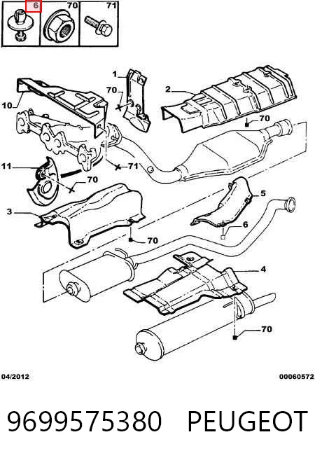 9699575380 Peugeot/Citroen