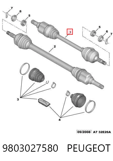 9803027580 Peugeot/Citroen