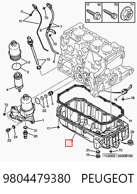 9804479380 Peugeot/Citroen