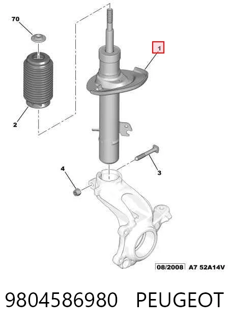9804586980 Peugeot/Citroen