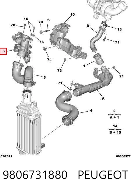 9806731880 Peugeot/Citroen