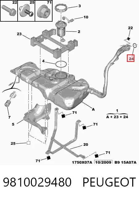 9810029480 Peugeot/Citroen