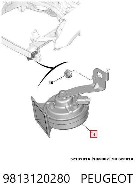 Compre 1K0951223B Diamond/DPA Sinal sonoro (cláxon)