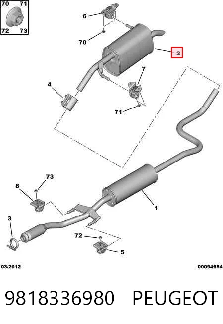 9818336980 Peugeot/Citroen