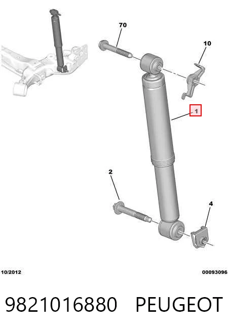 9821016880 Peugeot/Citroen