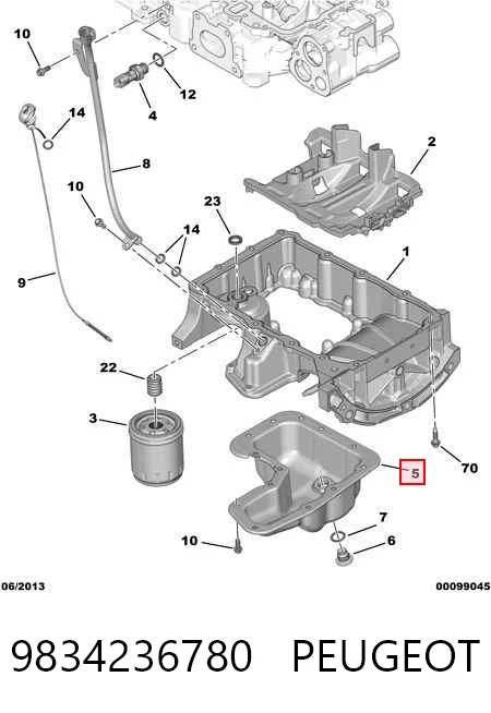 9834236780 Peugeot/Citroen