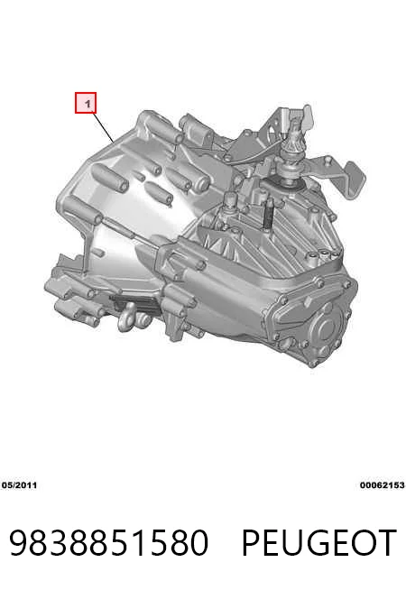 9838851580 Peugeot/Citroen