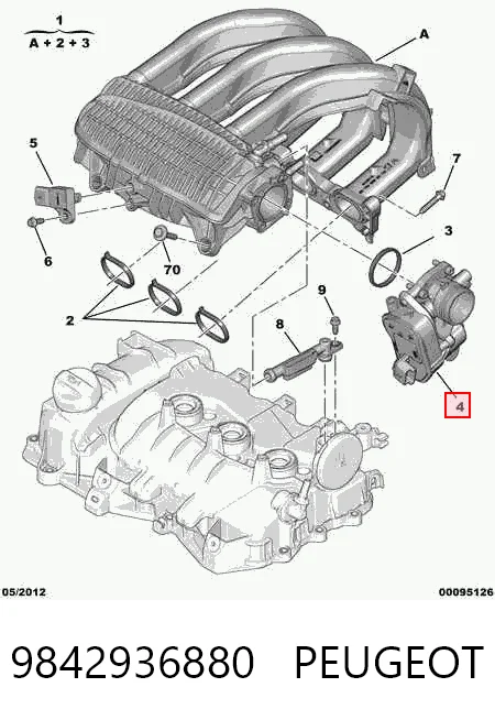 9842936880 Peugeot/Citroen
