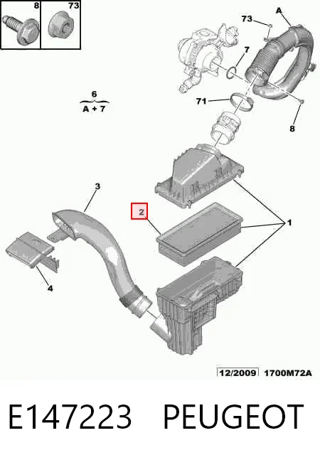E147223 Peugeot/Citroen