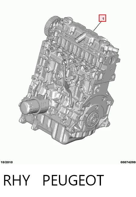 Motor montado Peugeot 206  2A/C