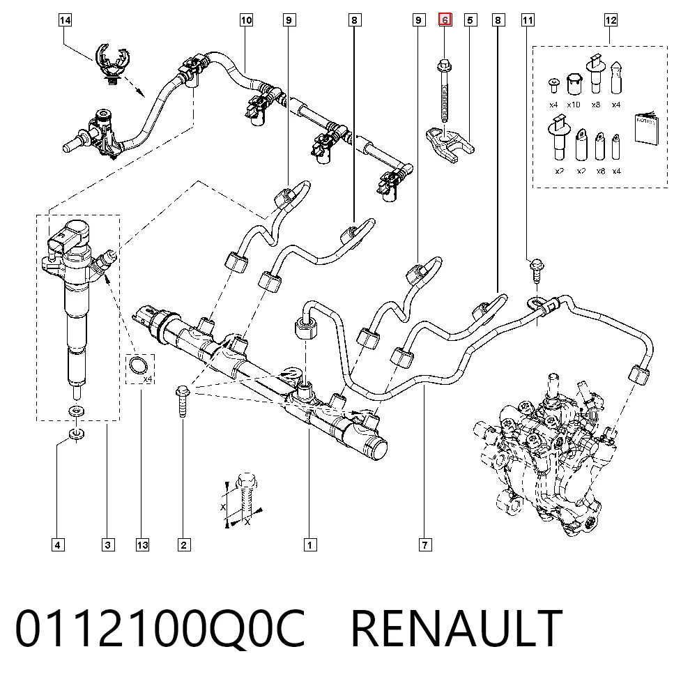 0112100Q0C Renault (RVI)