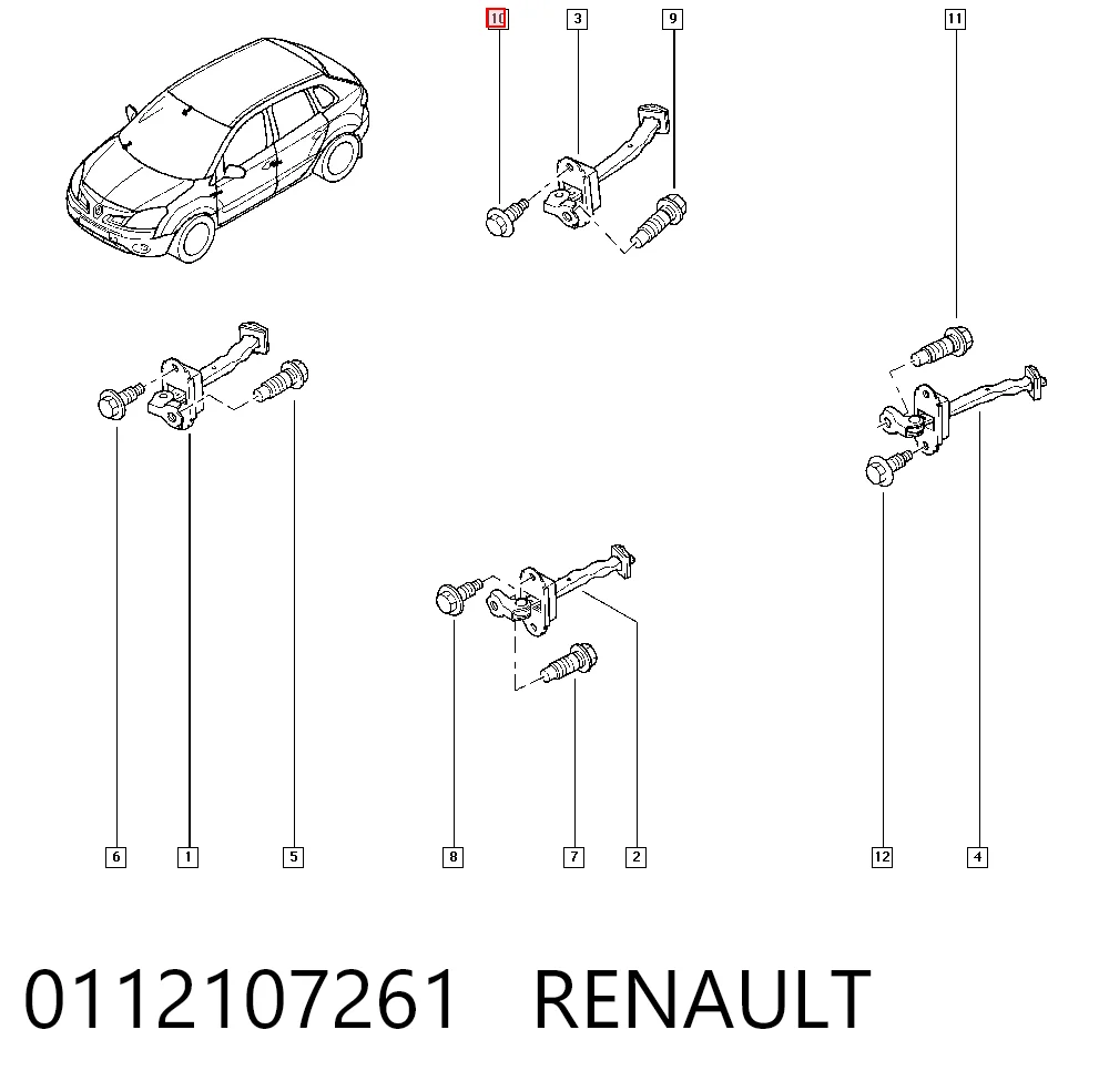 0112107261 Renault (RVI)