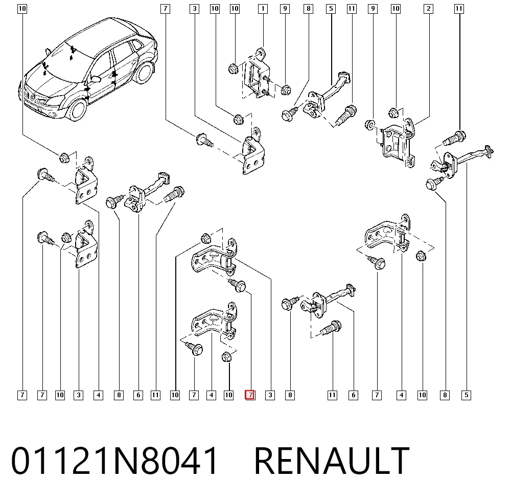01121N8041 Renault (RVI)