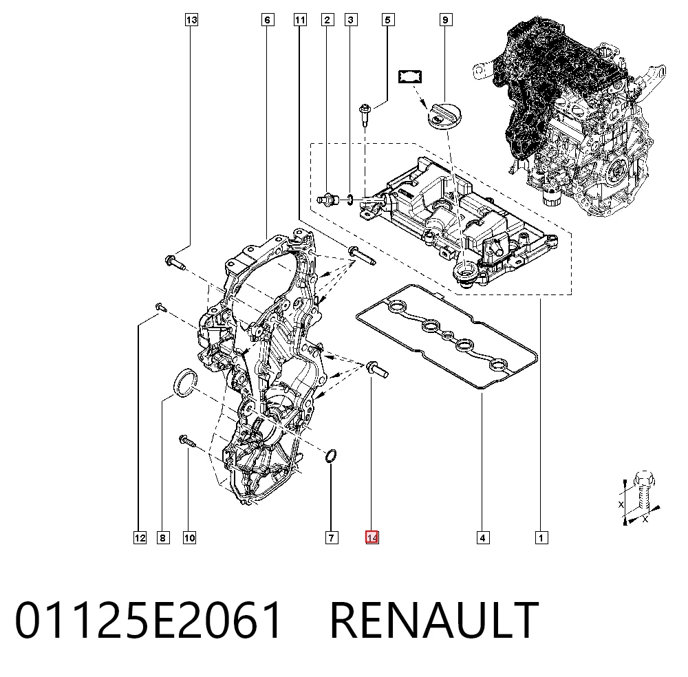 01125E2061 Renault (RVI)