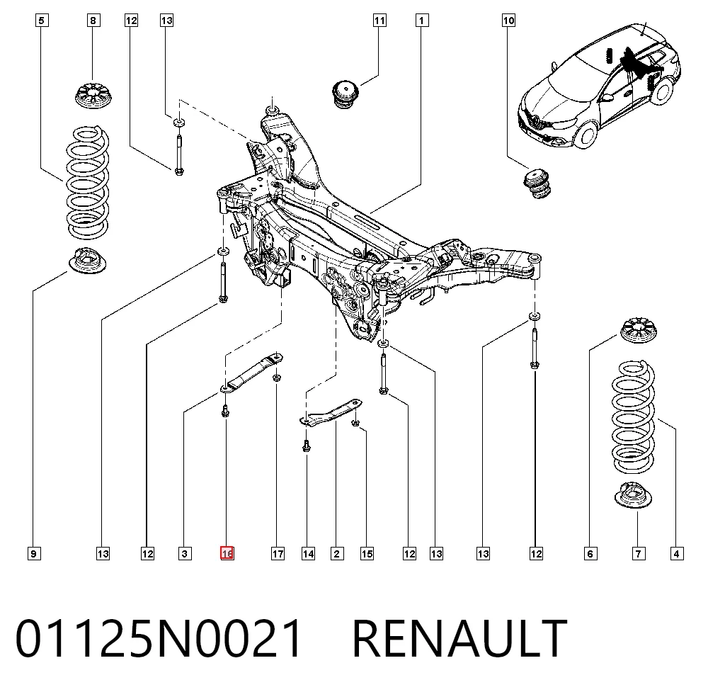 01125N0021 Renault (RVI)