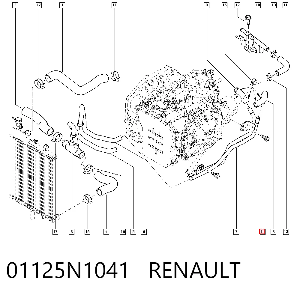01125N1041 Renault (RVI)