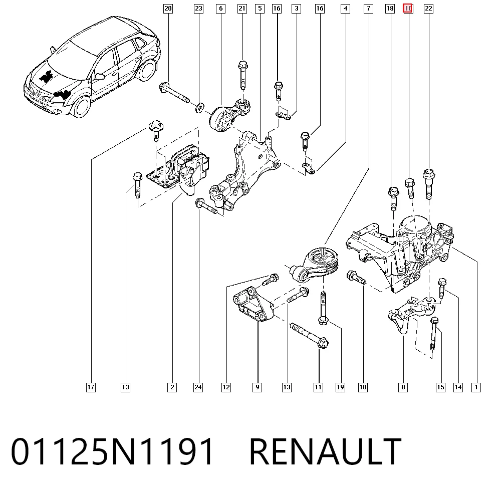01125N1191 Renault (RVI)