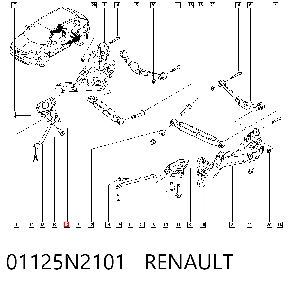 01125N2101 Renault (RVI)