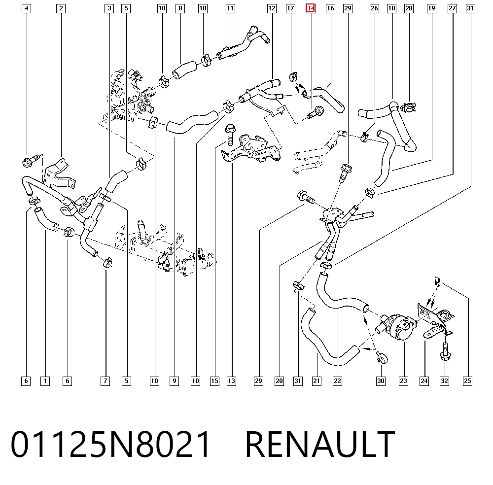 01125N8021 Renault (RVI)