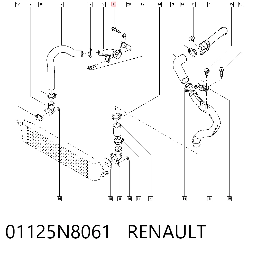 01125N8061 Renault (RVI)