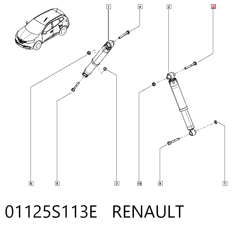 01125S113E Renault (RVI)