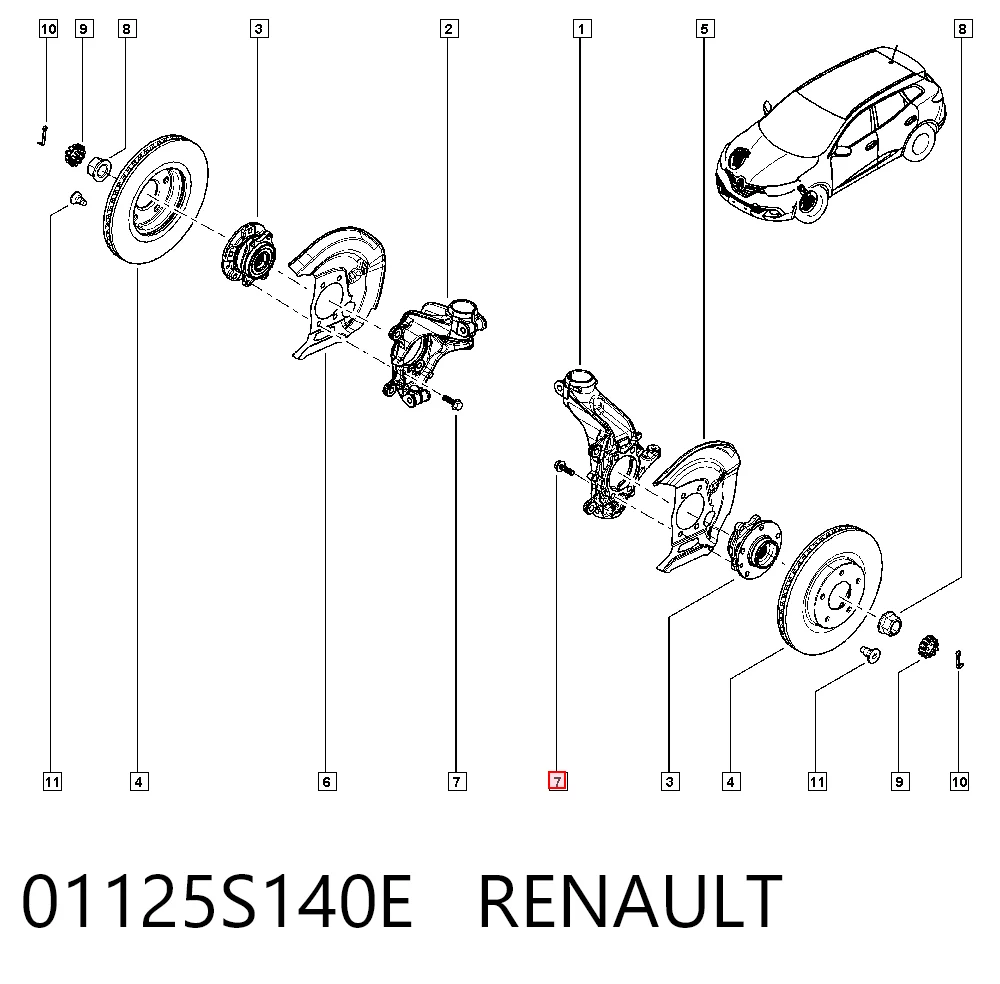 01125S140E Renault (RVI)