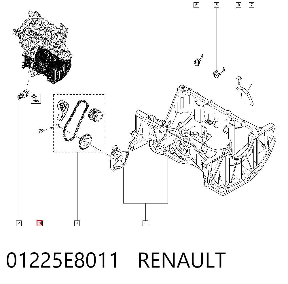 01225E8011 Renault (RVI)