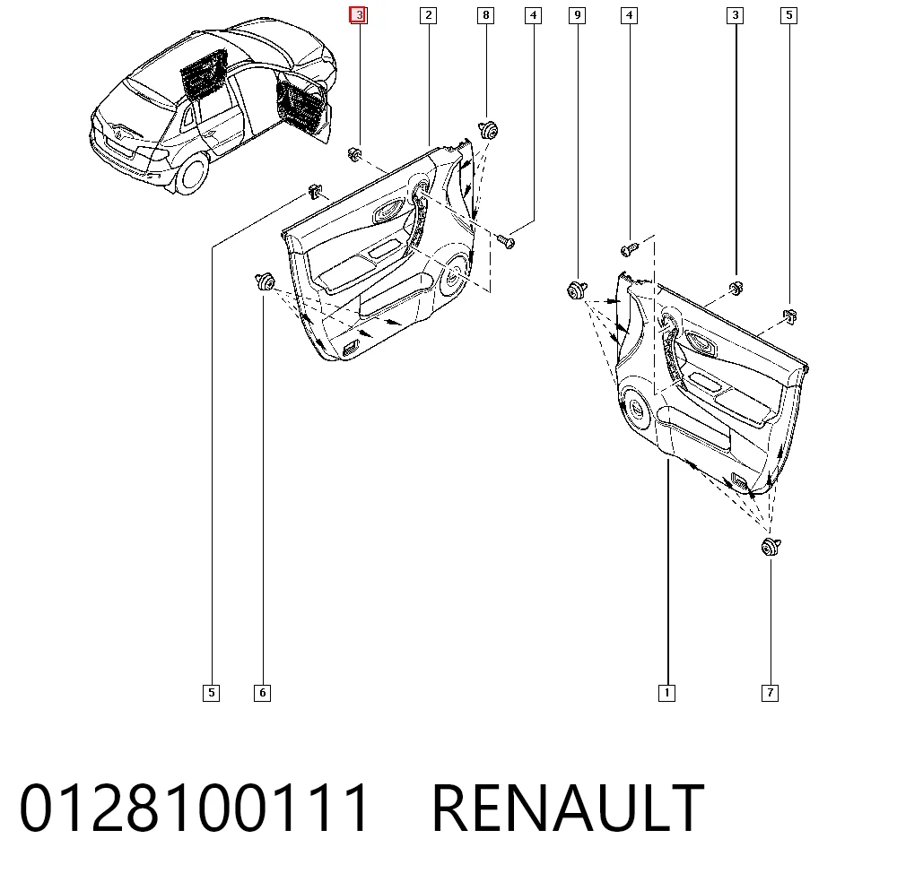 0128100111 Renault (RVI)