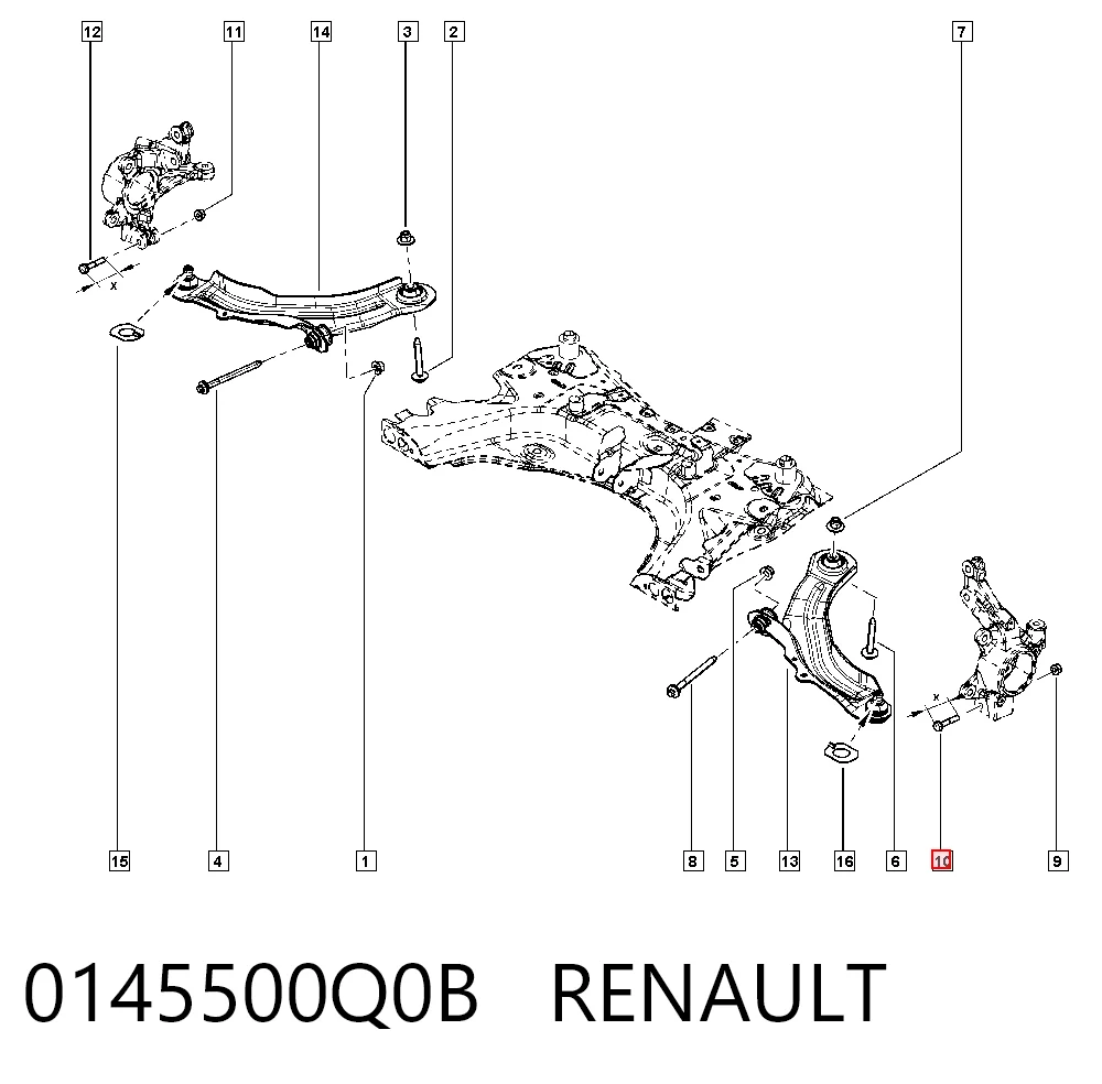 0145500Q0B Renault (RVI)