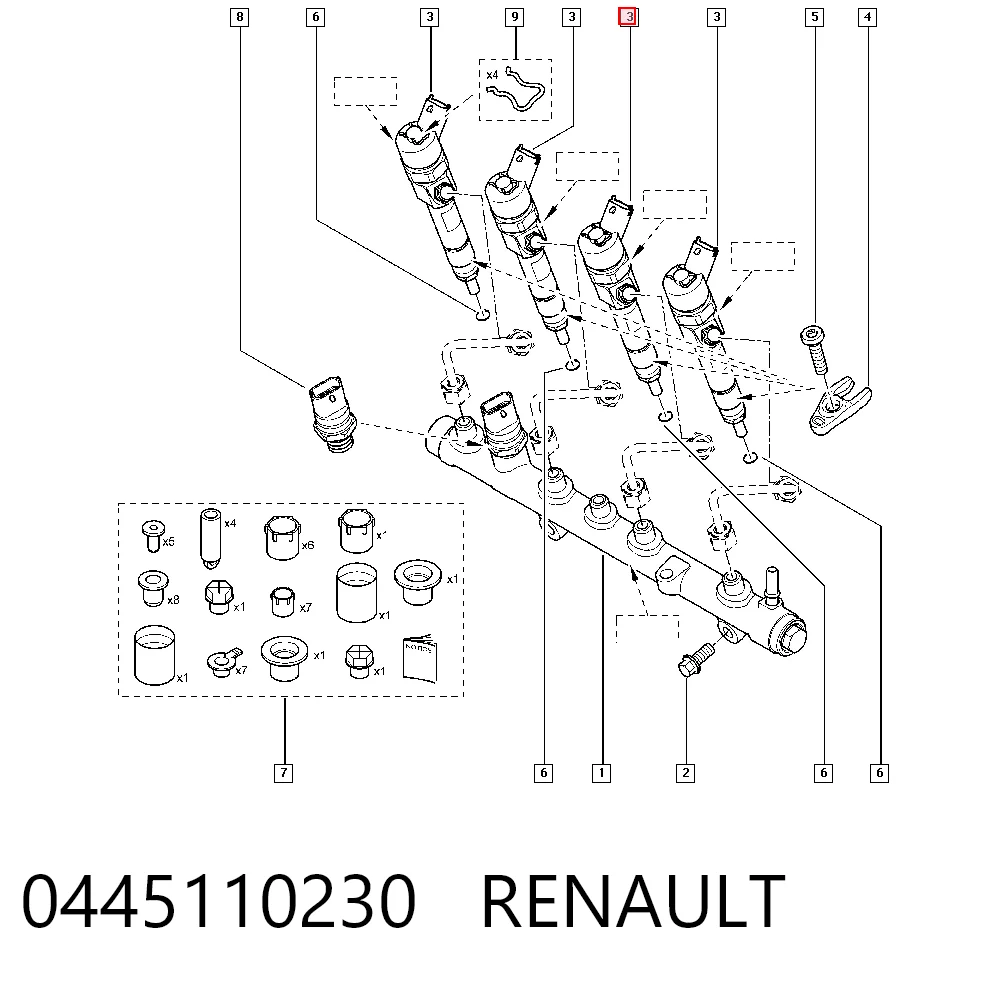 Compre Injetor de injeção de combustível Suzuki Grand Vitara 