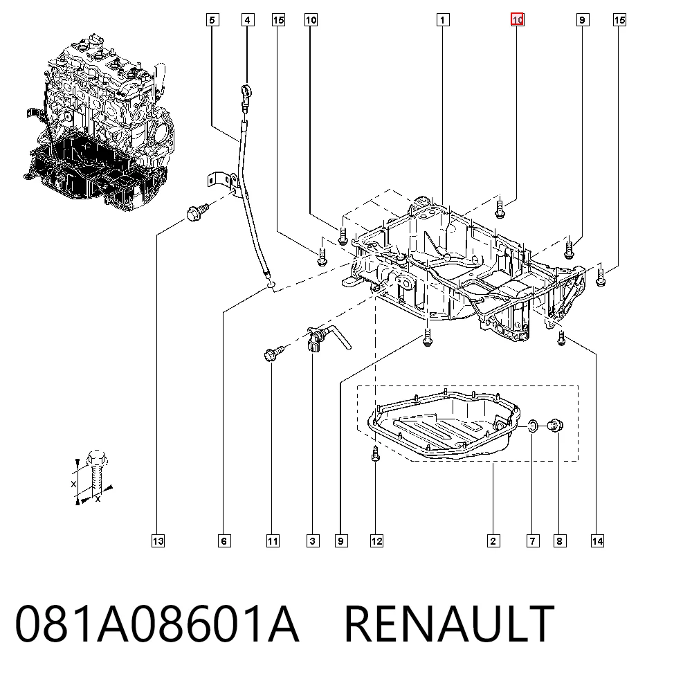 081A08601A Renault (RVI)