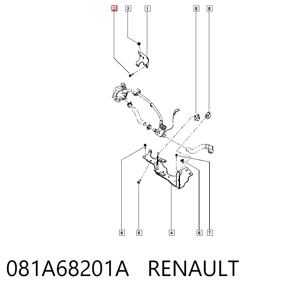 081A68201A Renault (RVI)
