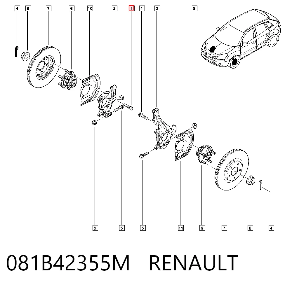 081B42355M Renault (RVI)