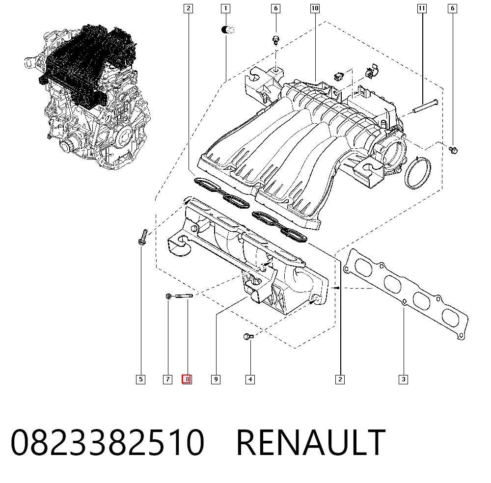 0823382510 Renault (RVI)