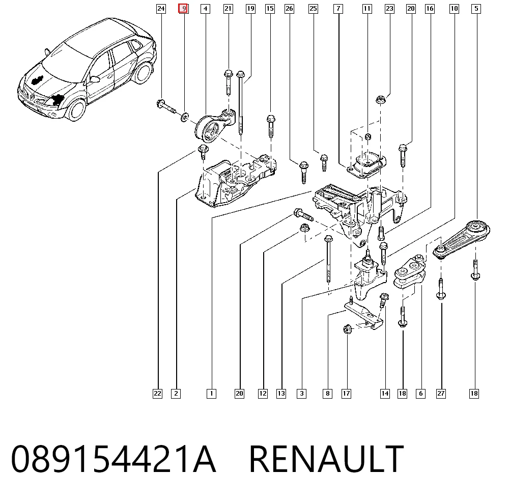089154421A Renault (RVI)
