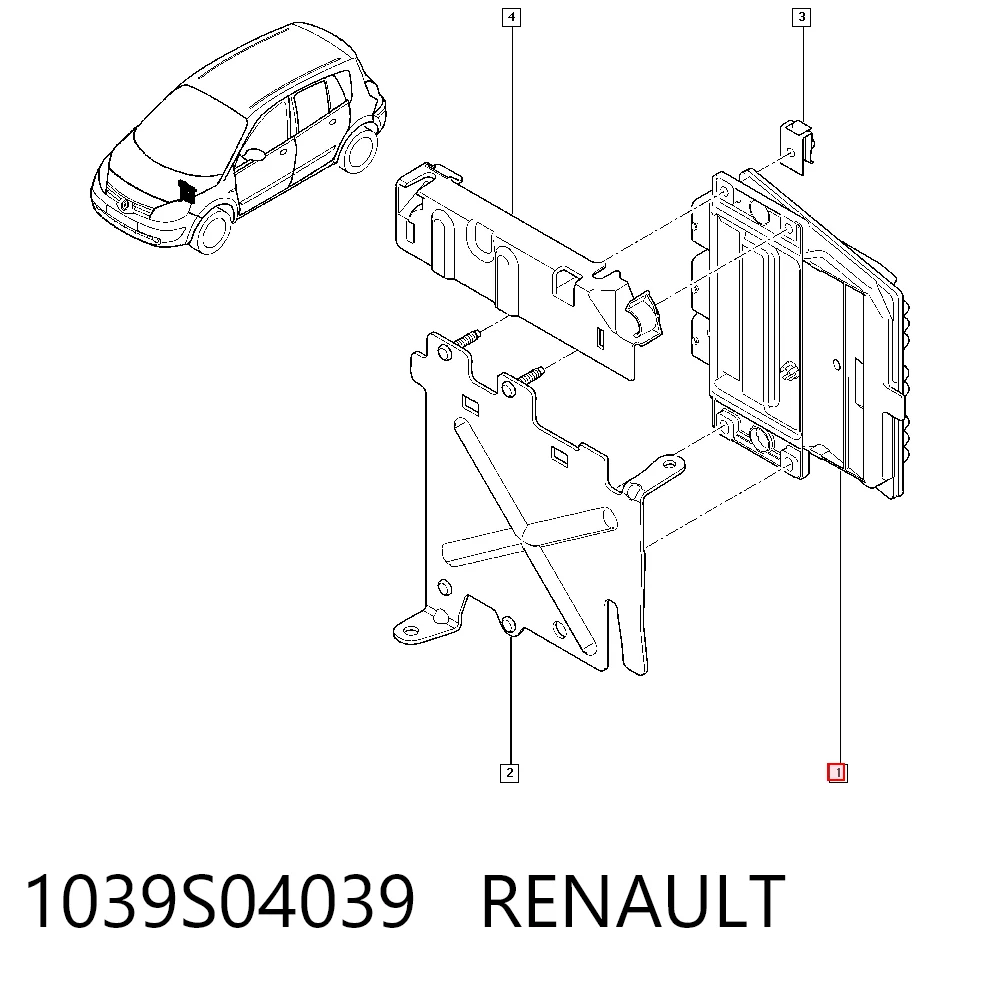 Módulo de direção (Centralina eletrônica) de motor VAG 8200310863 preço, a partir de 11,69 USD